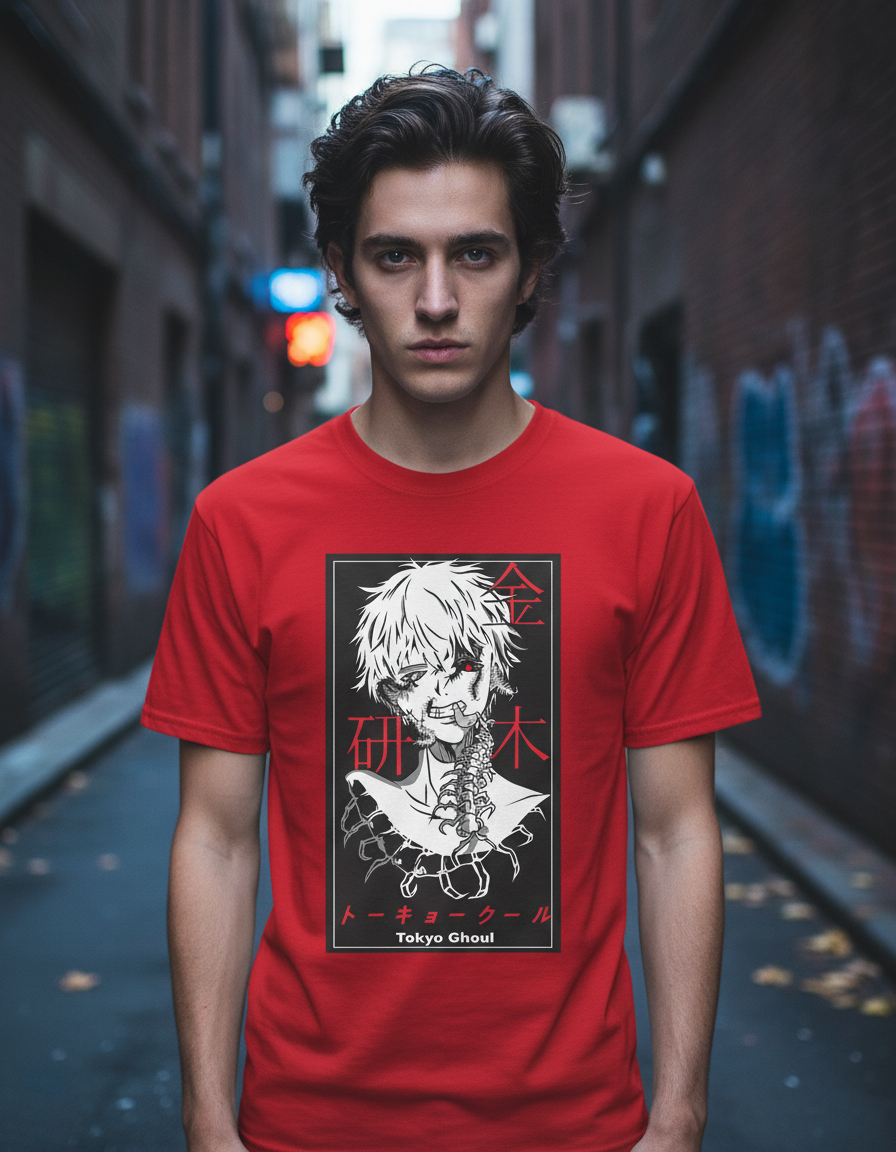 Remera: Tokyo Ghoul Creepy Memoestampados - Imagen 16