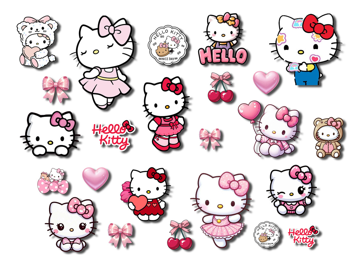 Vaso Trendy 1.2lt Hello Kitty Memoestampados - Imagen 4