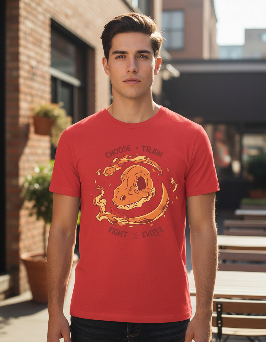 Remera: Charmander Skull Memoestampados - Imagen 11