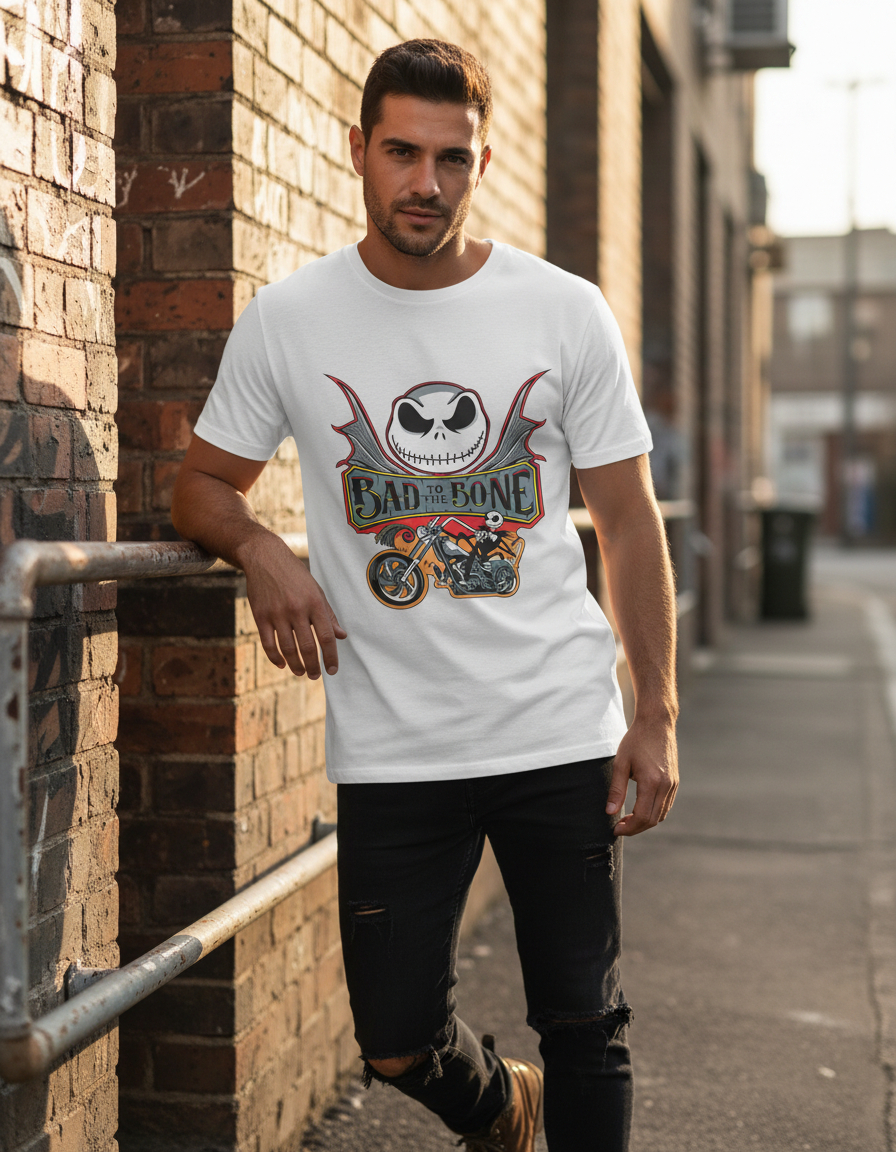 Remera: Bad To Bone Jack Memoestampados - Imagen 27