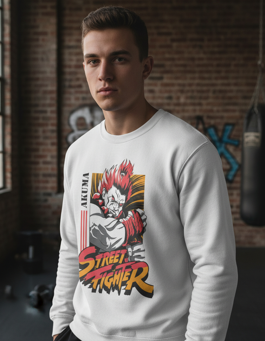 Buzo Akuma Street Fighter Memoestampados - Imagen 8