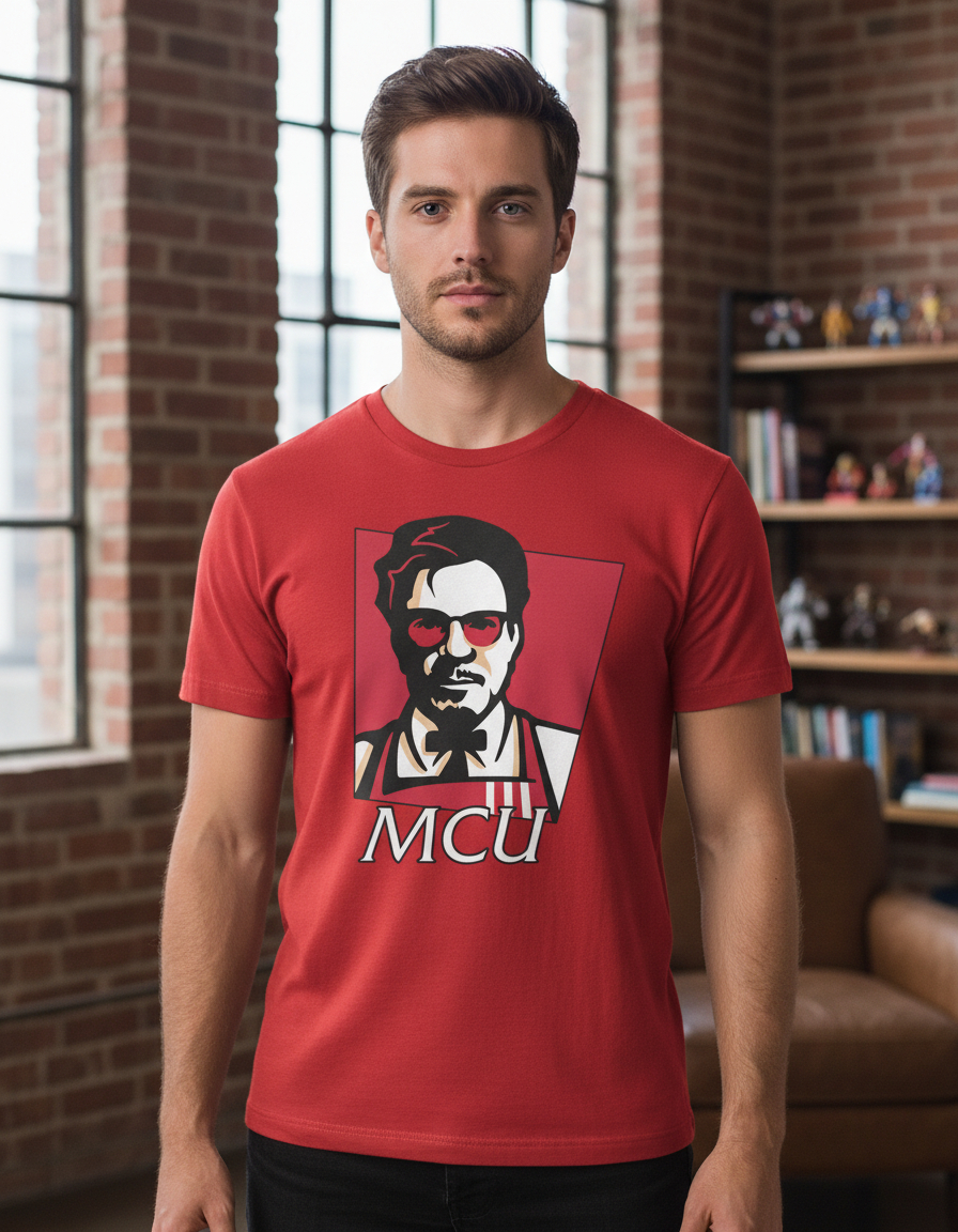 Remera Stark Mcu (kfc Parodia) Memoestampados - Imagen 13