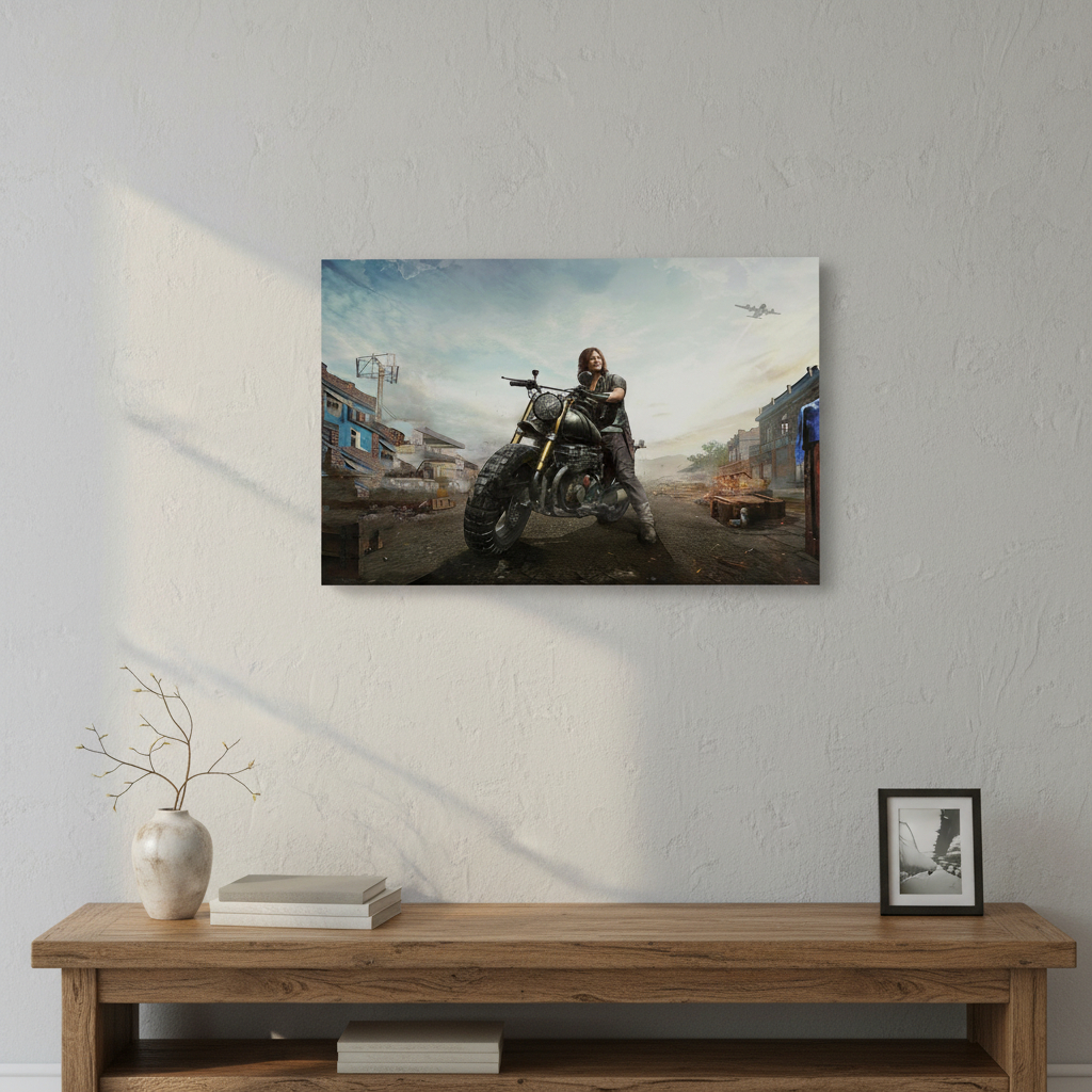 Cuadro 300 Walking Dead 30x40 Mdf Memoestampados
