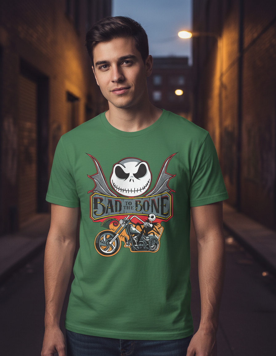 Remera: Bad To Bone Jack Memoestampados - Imagen 17
