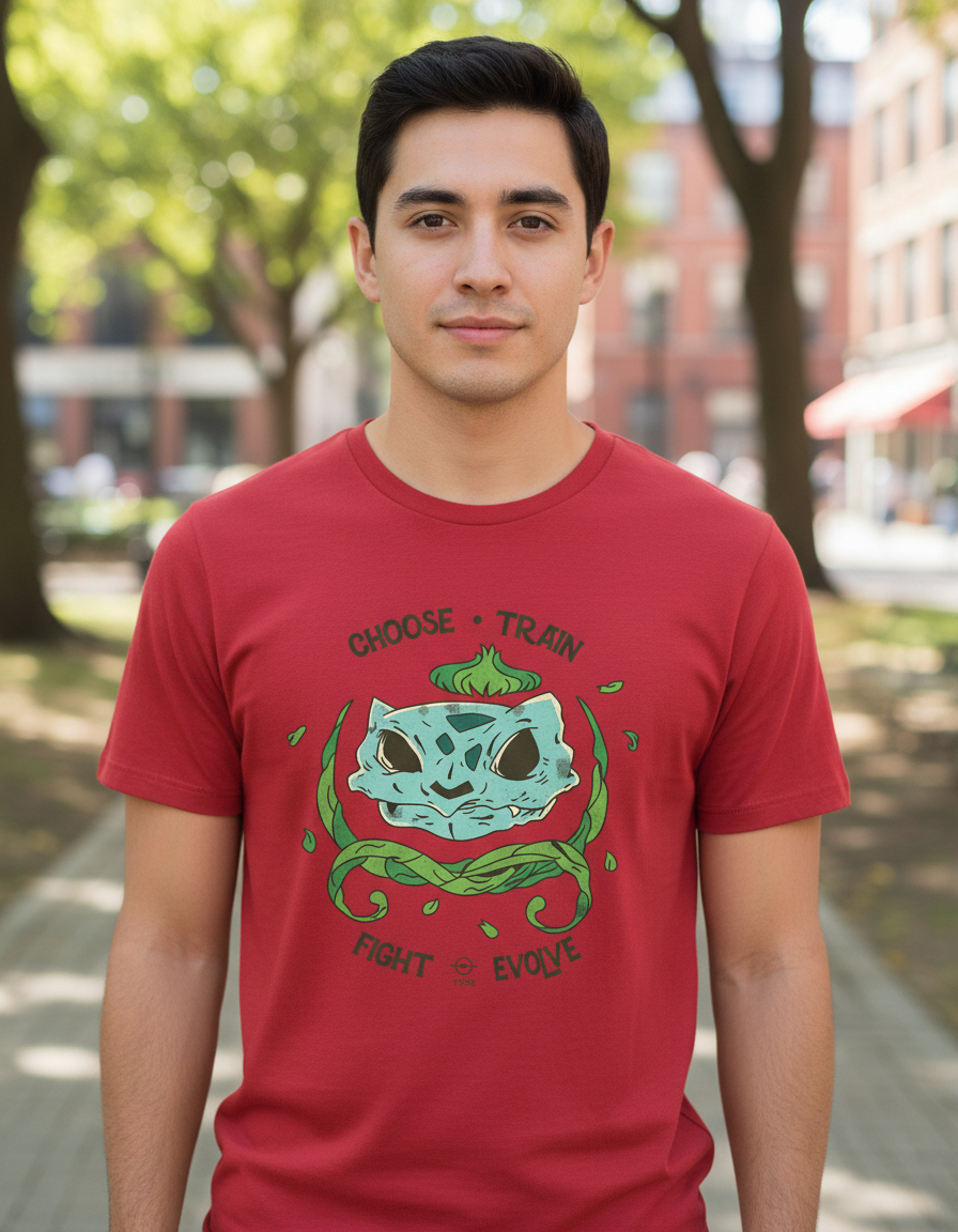 Remera: Bulbasaur Skull Memoestampados - Imagen 11