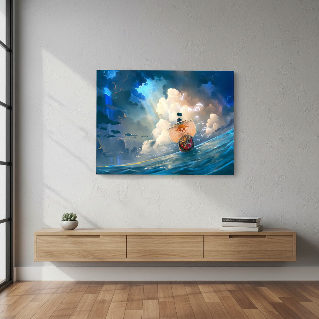 Cuadro 291 One Piece 7 40x53 Mdf Memoestampados - Imagen 2