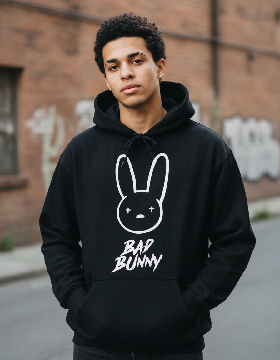 Canguro Bad Bunny Logo Memoestampados