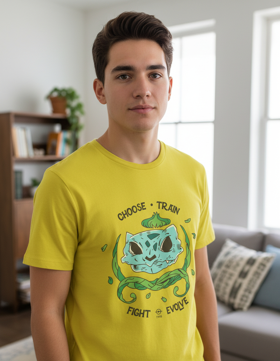 Remera: Bulbasaur Skull Memoestampados - Imagen 19