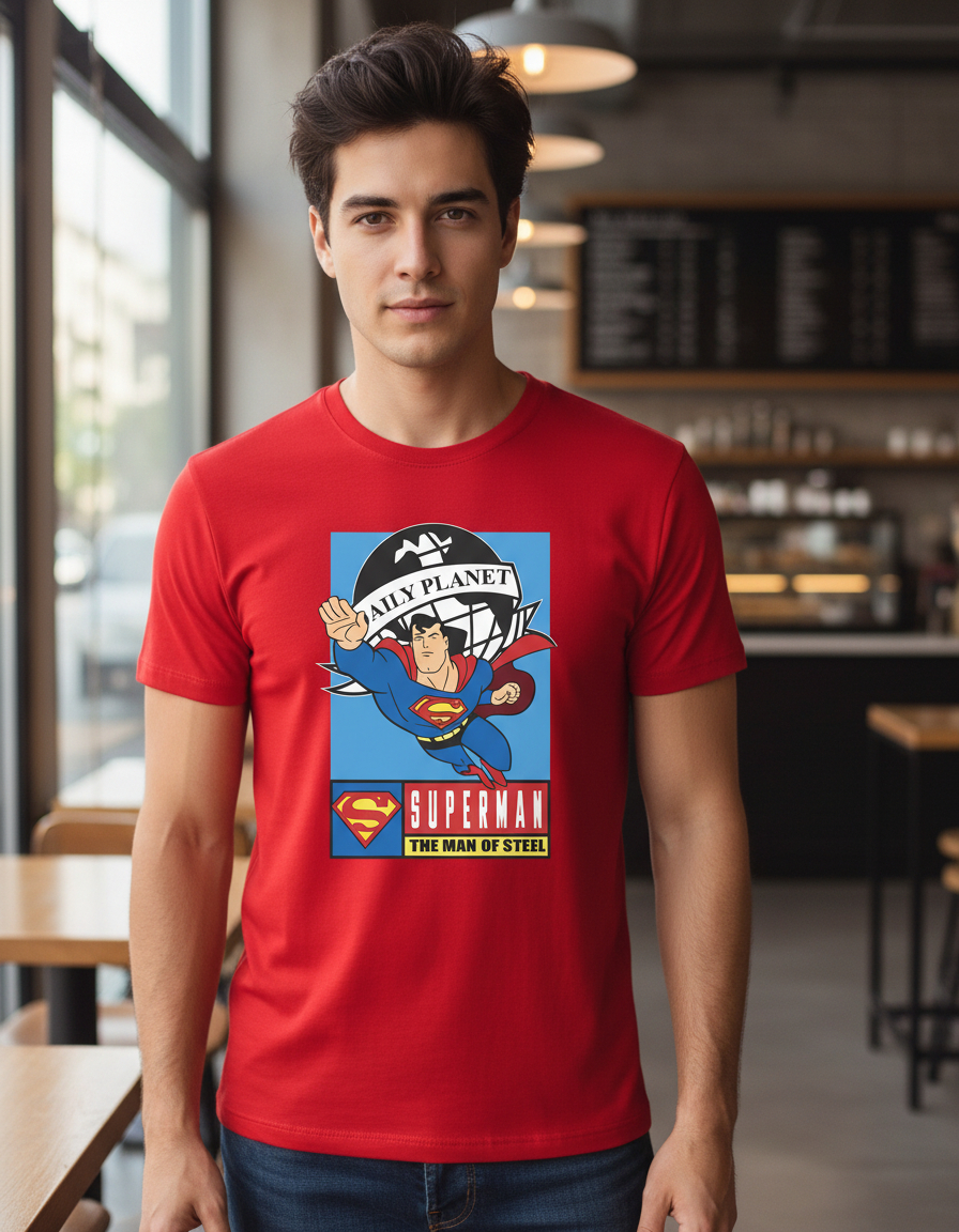 Remera: Superman The Man Of Steel Memoestampados - Imagen 23