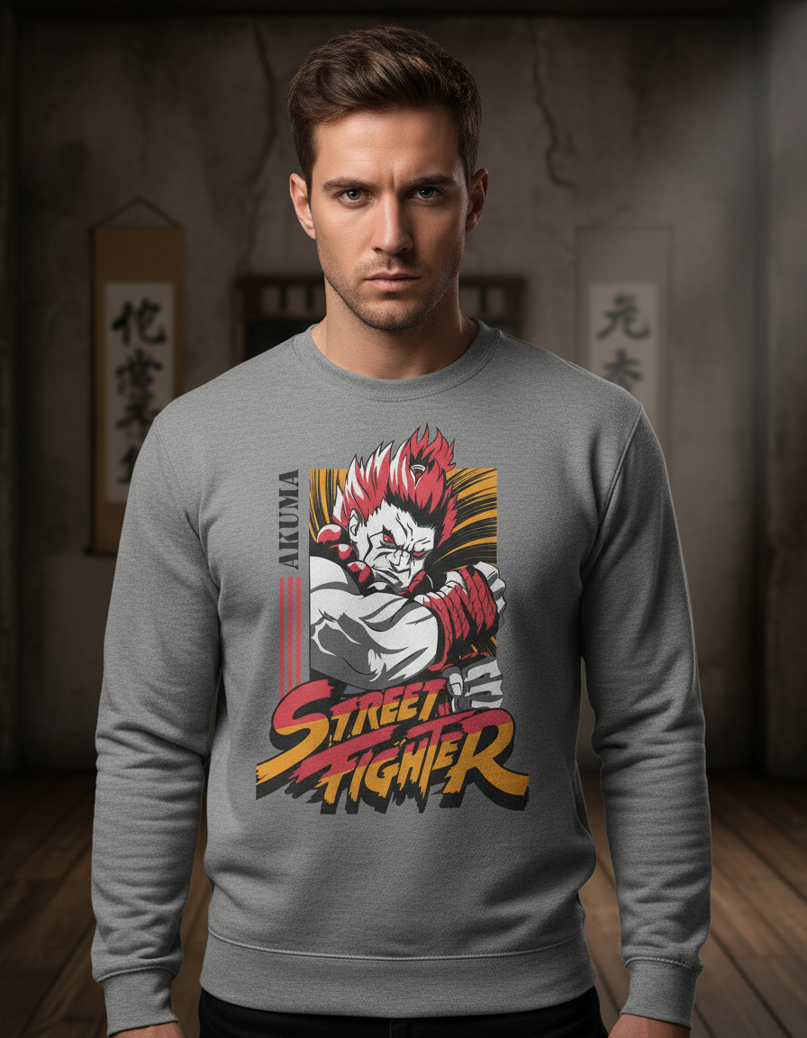 Buzo Akuma Street Fighter Memoestampados - Imagen 9