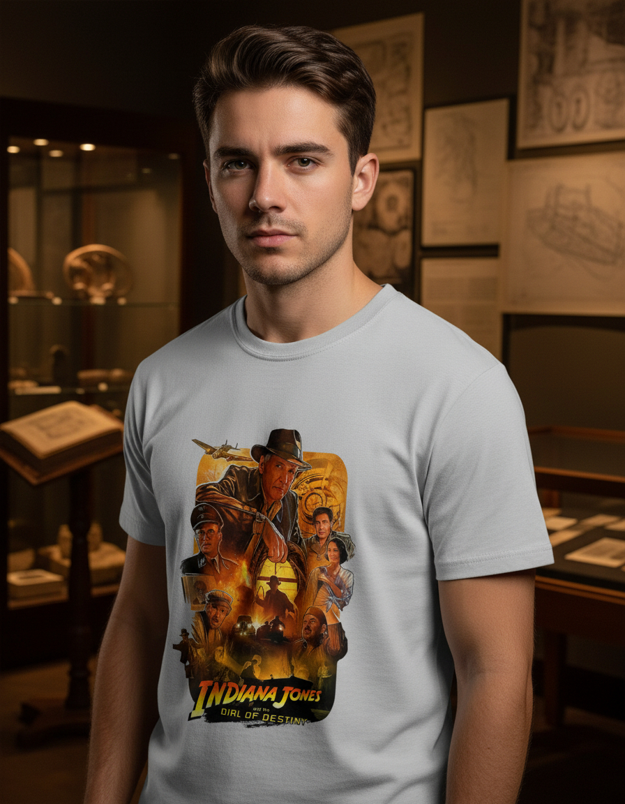 Remera: Indina Jones Memoestampados