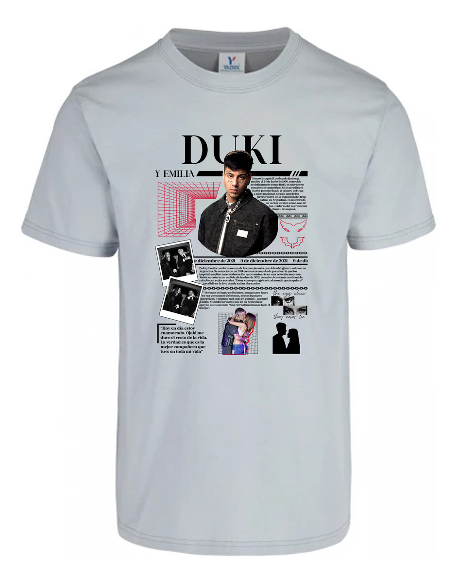 Remera San Valentin, Emilia Y Duki , Novios Precio Por 2 - Imagen 7