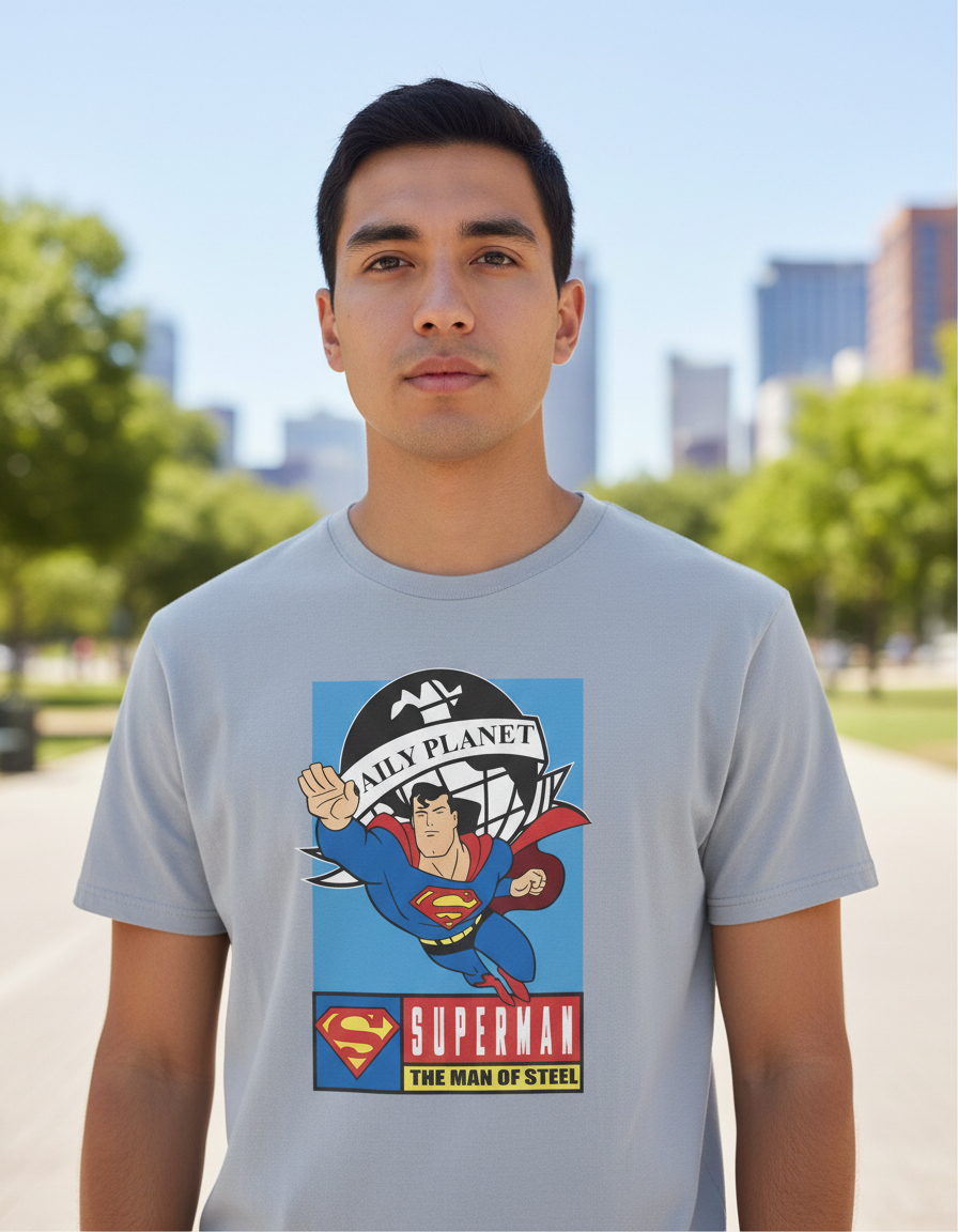 Remera: Superman The Man Of Steel Memoestampados - Imagen 15