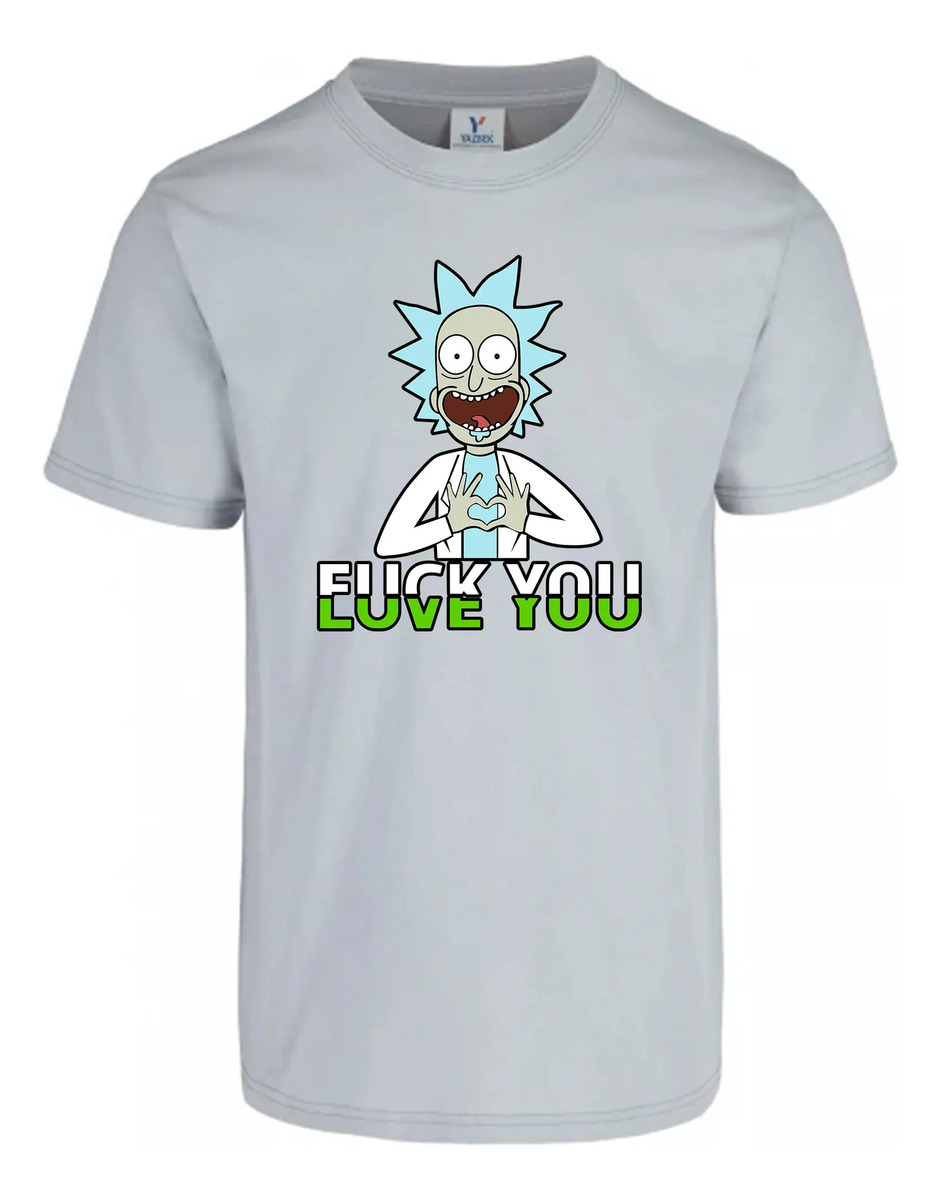 Remera: Rick Love Fuck You Memoestampados - Imagen 14