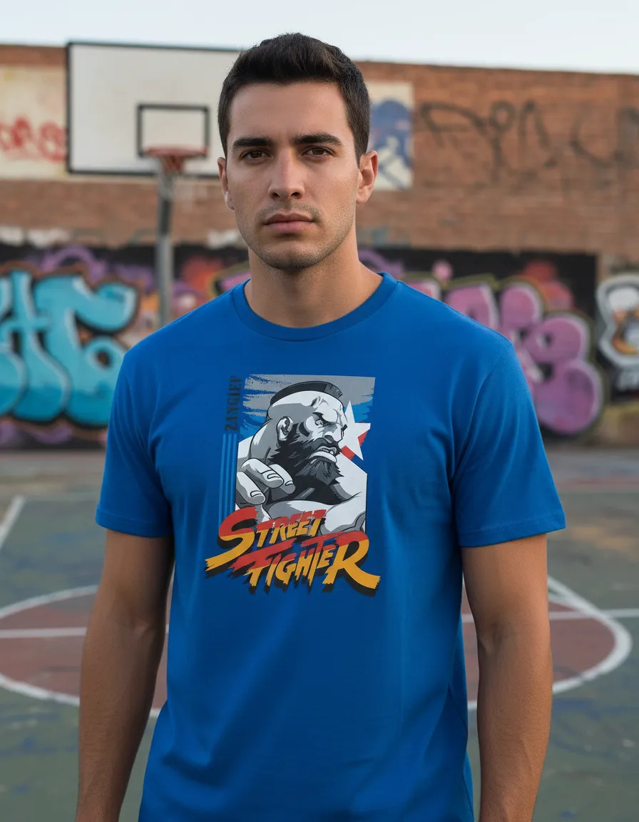 Remera: Zangief Street Fighter Memoestampados - Imagen 11