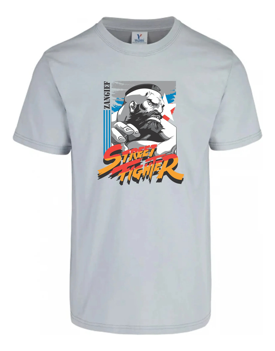 Remera: Zangief Street Fighter Memoestampados - Imagen 14