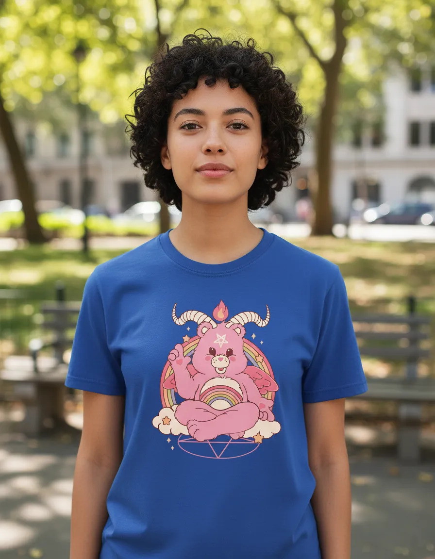 Remera: Bearphomet Memoestampados - Imagen 9