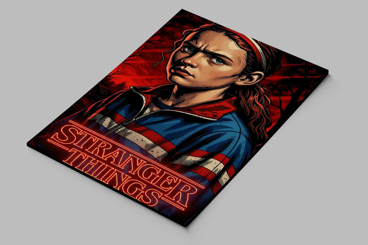 Cuadro 647 Stranger 50x70 Mdf Memoestampados - Imagen 2