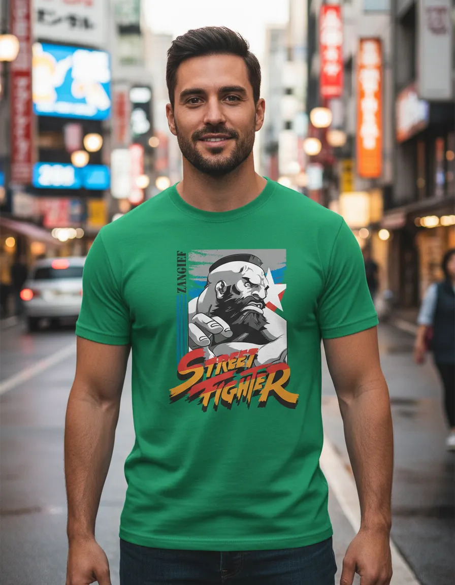 Remera: Zangief Street Fighter Memoestampados - Imagen 25