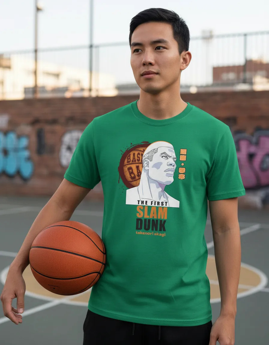 Remera: Takenori Akagi Slam Dunk Memoestampados - Imagen 22