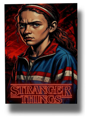 Cuadro 647 Stranger Things 40x53 Mdf Memoestampados