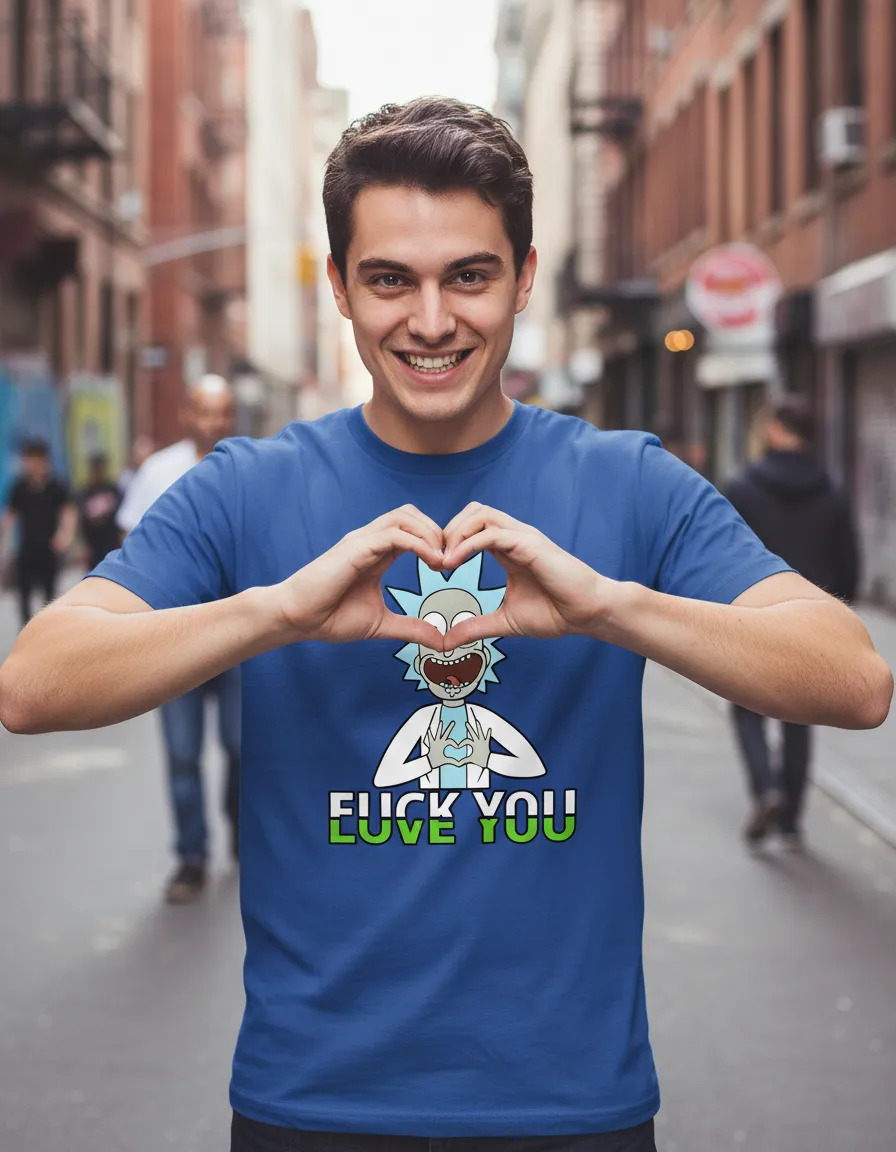 Remera: Rick Love Fuck You Memoestampados - Imagen 11