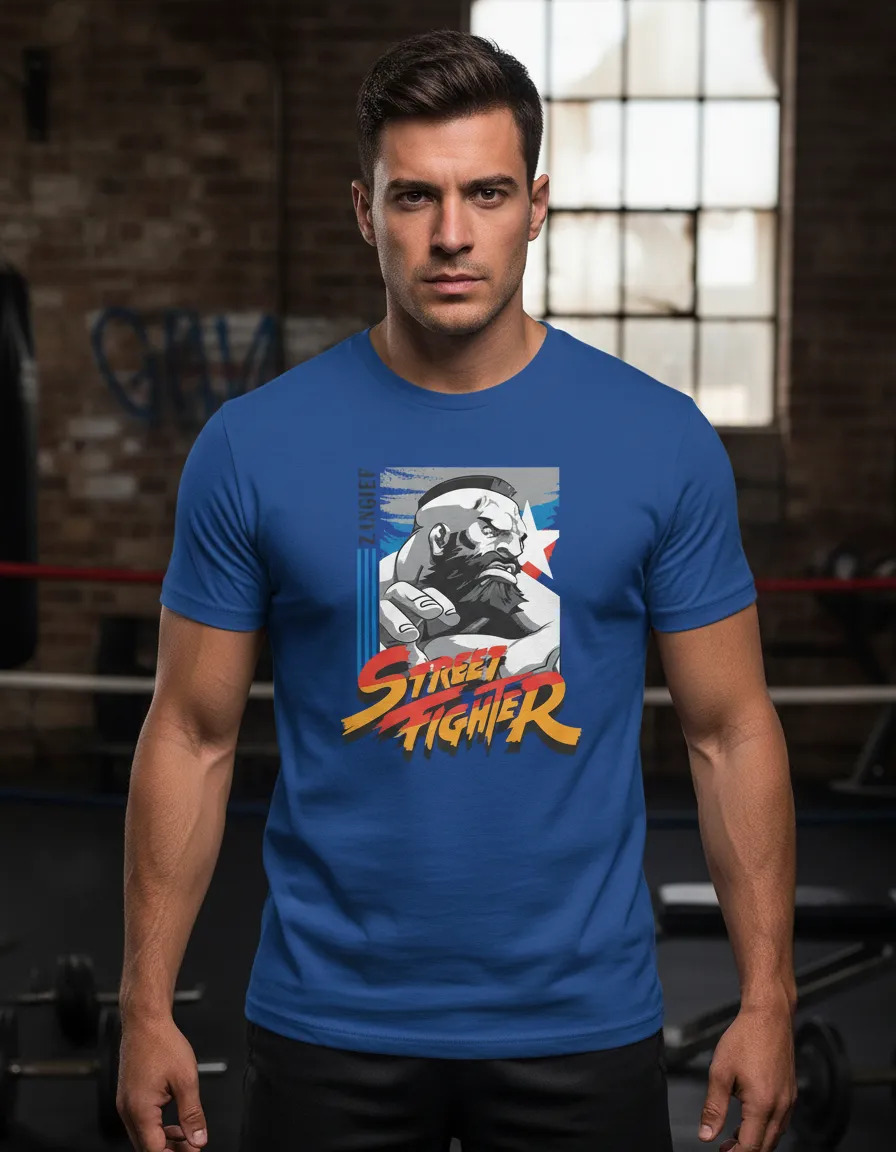 Remera: Zangief Street Fighter Memoestampados - Imagen 9