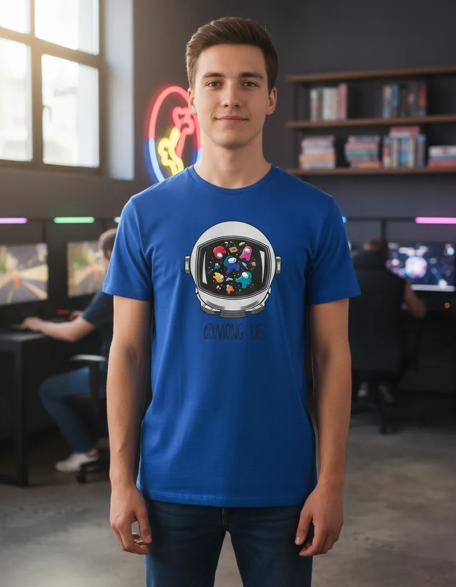 Remera: Amoung Us Space Memoestampados - Imagen 11