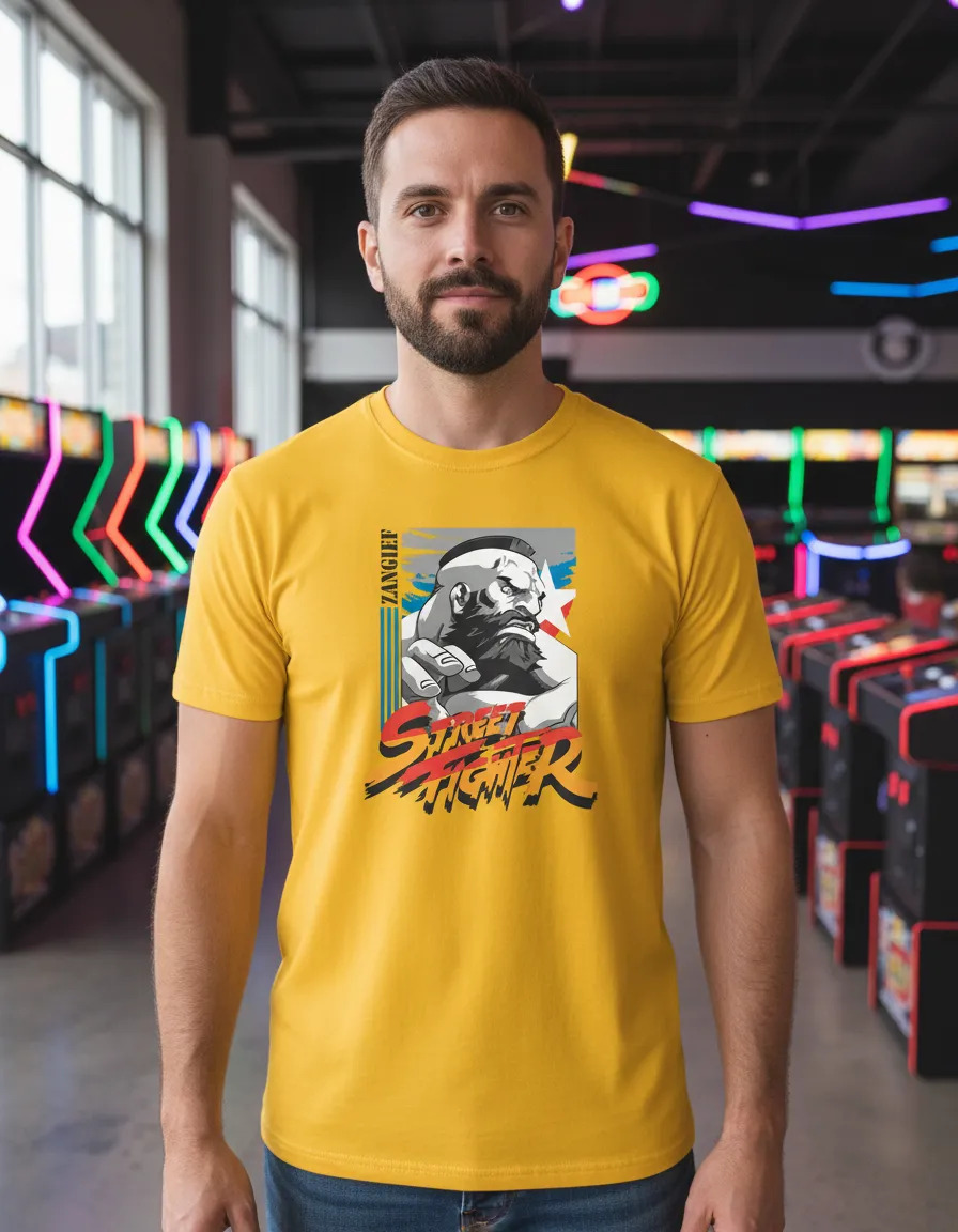 Remera: Zangief Street Fighter Memoestampados - Imagen 7