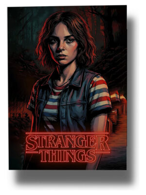 Cuadro 648 Stranger Things 70x100 Mdf Memoestampados