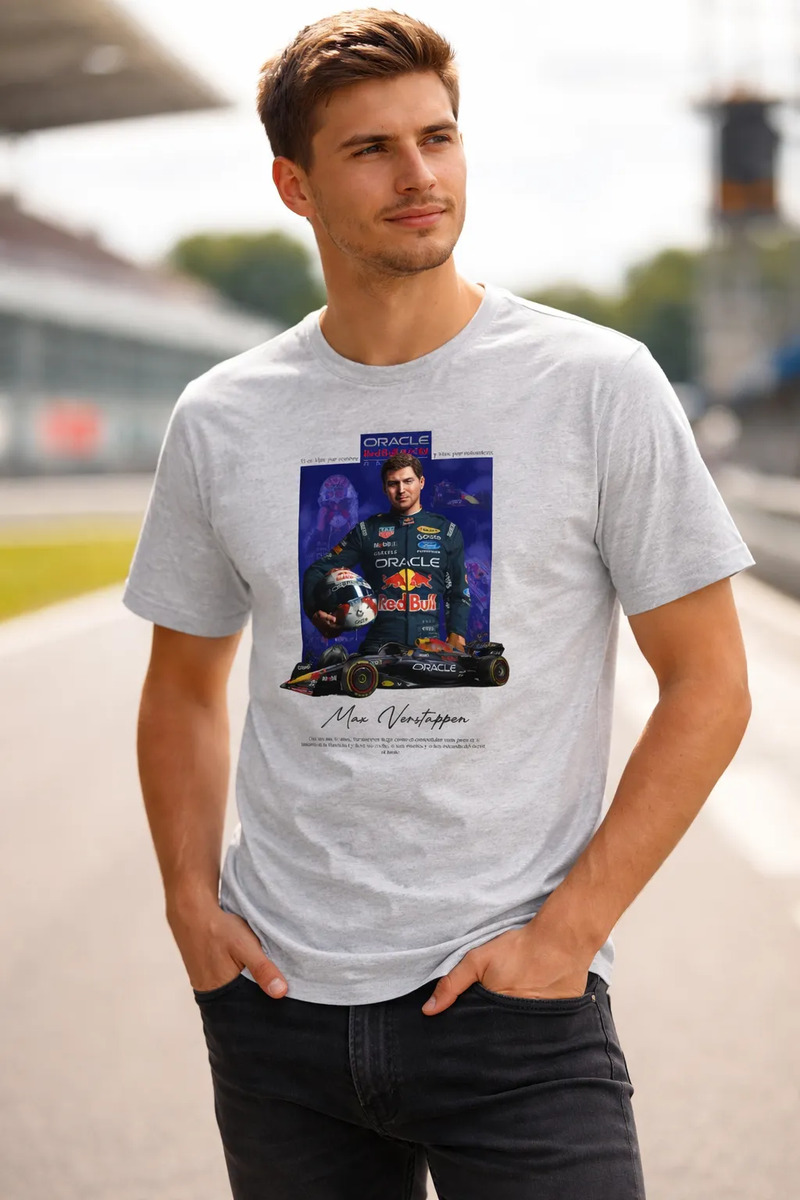 Remera: F1 2026 Max Verstappen Red Bull Memoestampados - Imagen 7