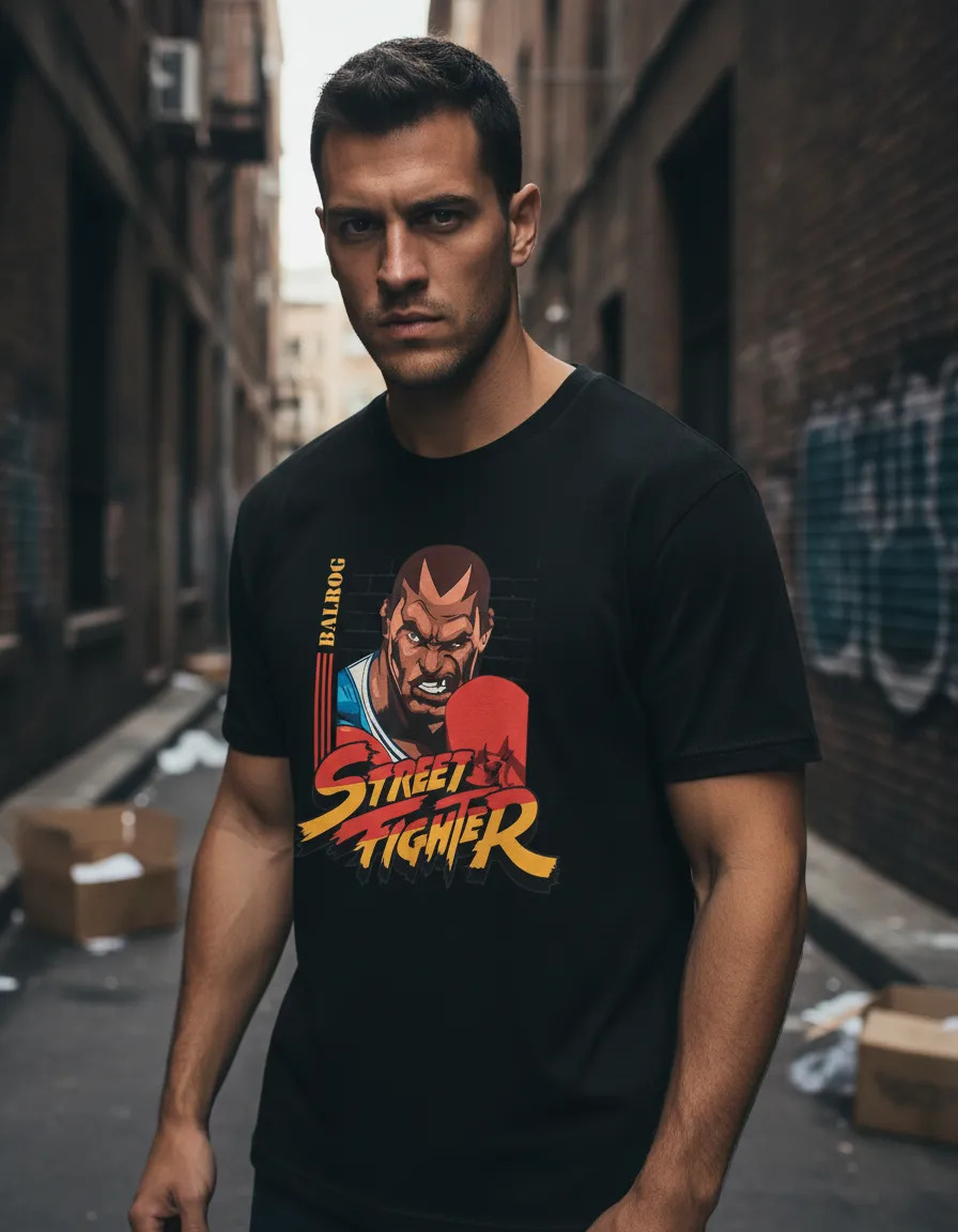 Remera: Balrog Street Fighter Memoestampados - Imagen 3