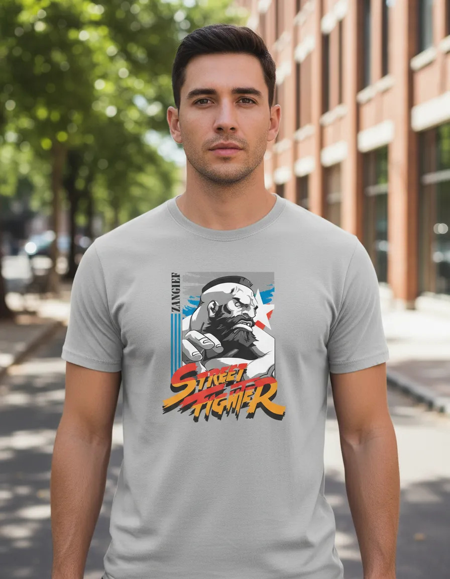 Remera: Zangief Street Fighter Memoestampados - Imagen 15