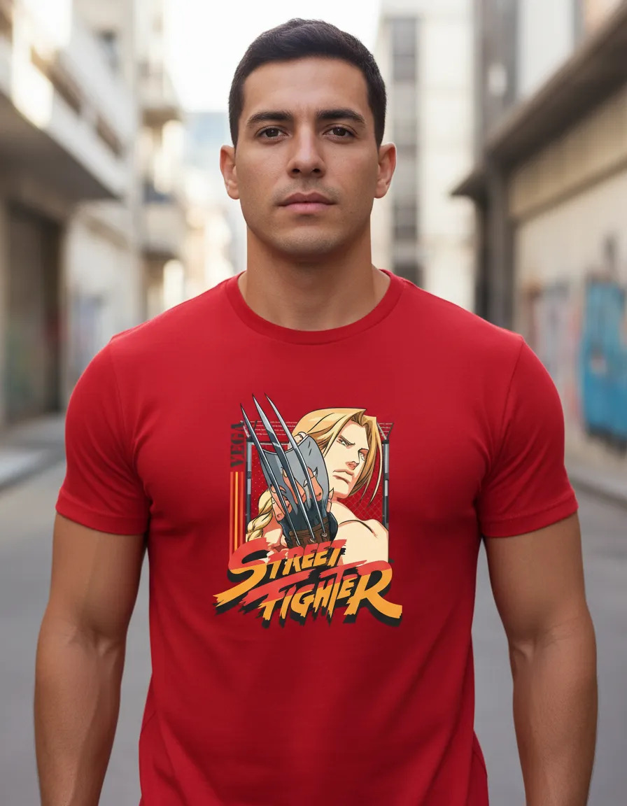 Remera: Vega Street Fighter Memoestampados - Imagen 23