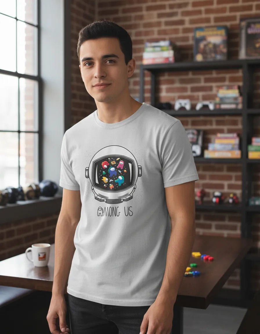 Remera: Amoung Us Space Memoestampados - Imagen 13