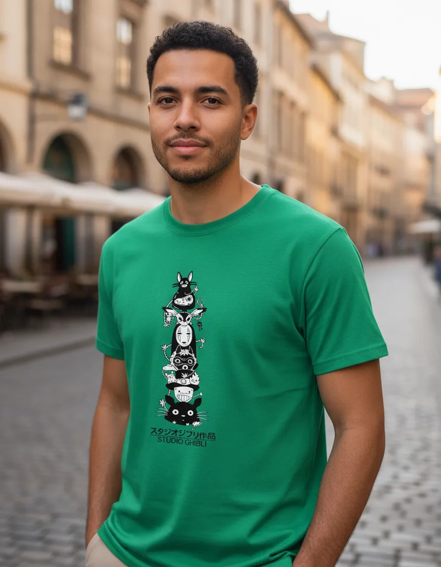 Remera: Studio Ghibli Personajes Memoestampados - Imagen 20