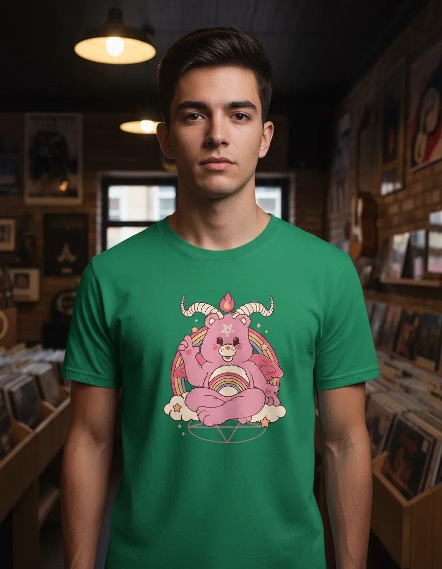 Remera: Bearphomet Memoestampados - Imagen 25