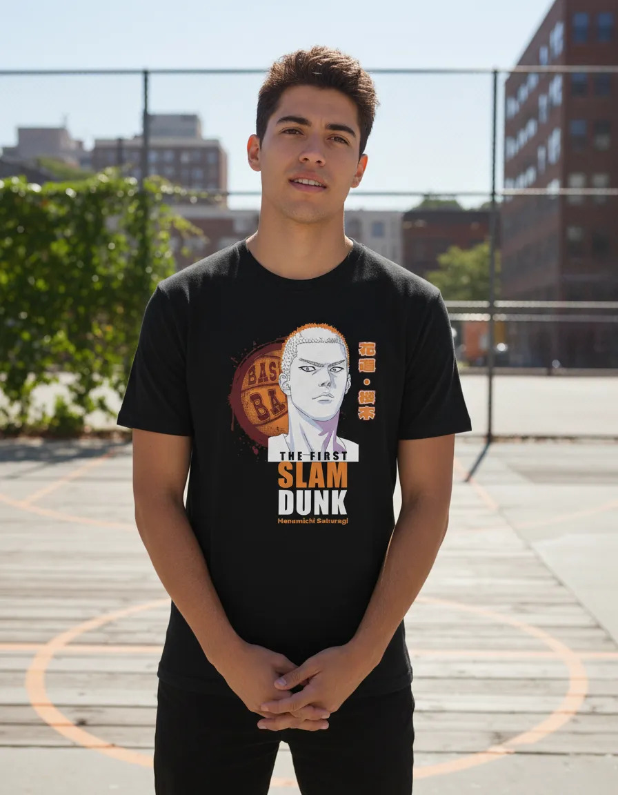 Remera: Hanamichi Sakuragi Slam Dunk Memoestampados