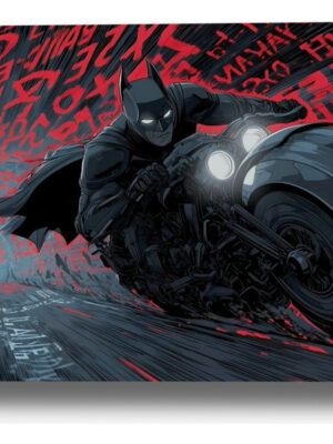 Cuadro 622 Batman Graffiti 50x70 Mdf Memoestampados