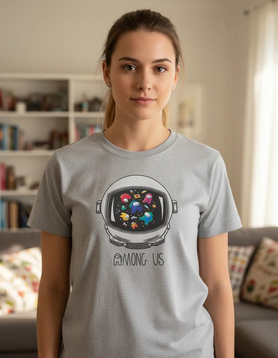 Remera: Amoung Us Space Memoestampados - Imagen 19