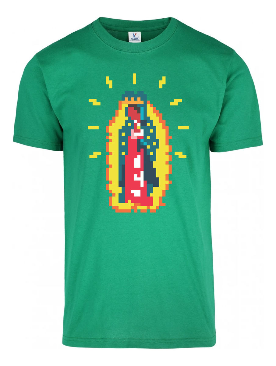Remera: Virgen De Guadalupe Pixel Memoestampados - Imagen 25