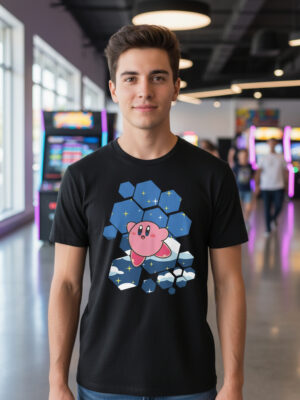 Remera: Kirby Geométrico Memoestampados