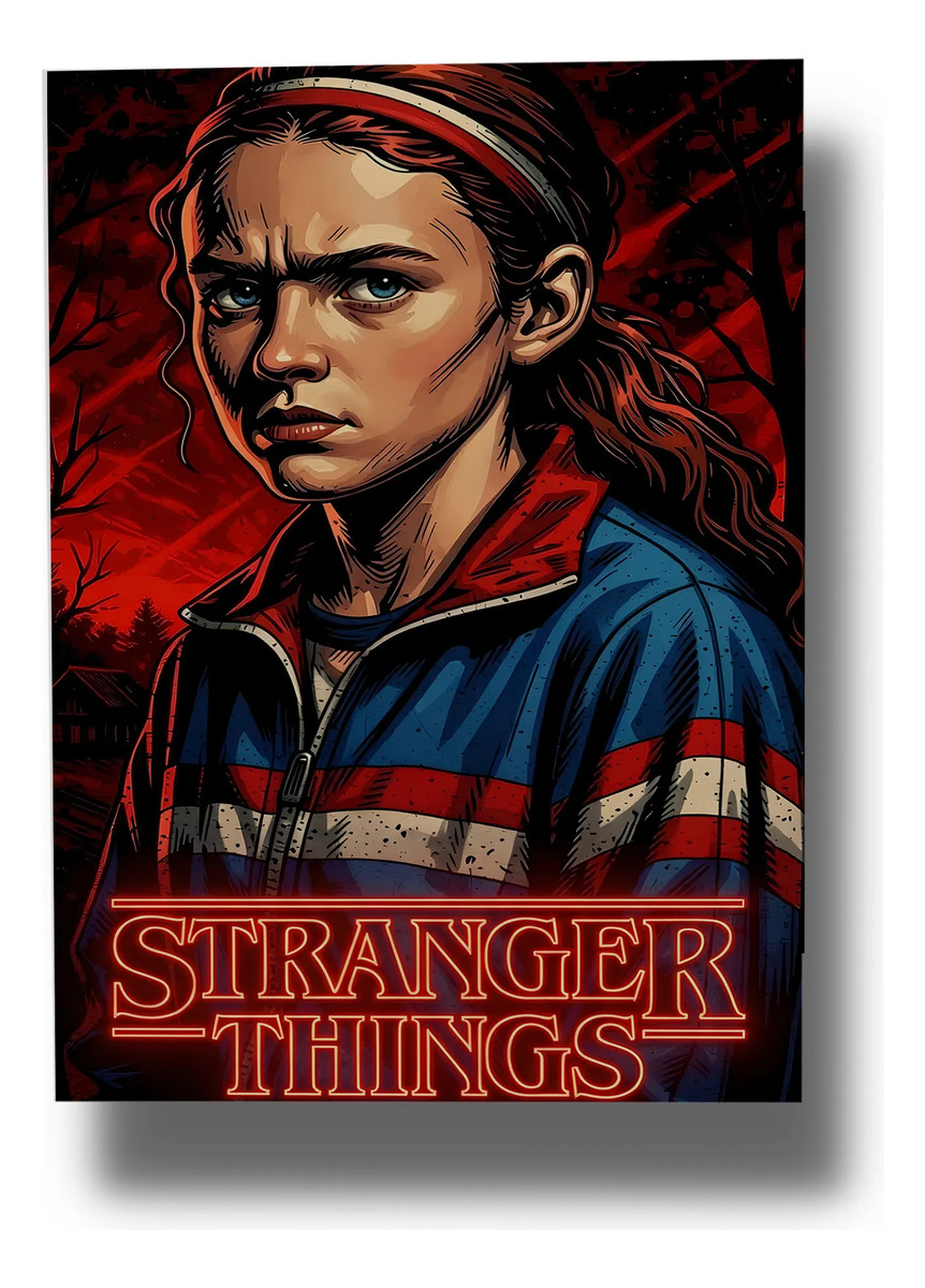 Cuadro 647 Stranger 50x70 Mdf Memoestampados