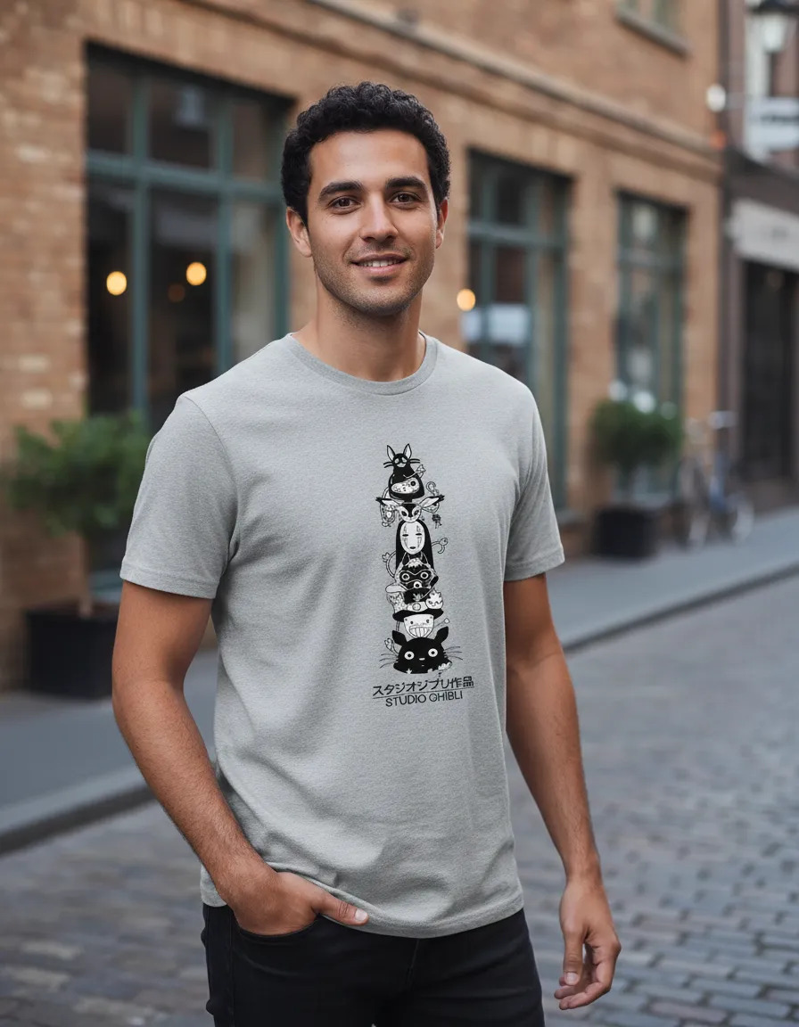 Remera: Studio Ghibli Personajes Memoestampados - Imagen 11