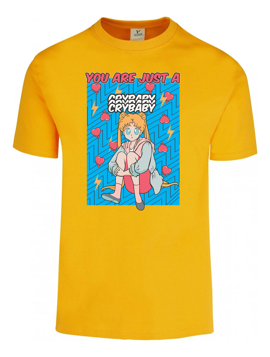 Remera: You Are Just Cry Baby Sailor Moon Memoestampados - Imagen 6