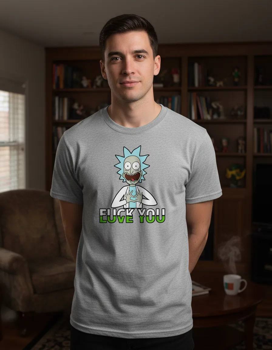 Remera: Rick Love Fuck You Memoestampados - Imagen 19