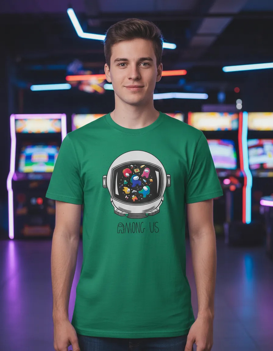 Remera: Amoung Us Space Memoestampados - Imagen 27