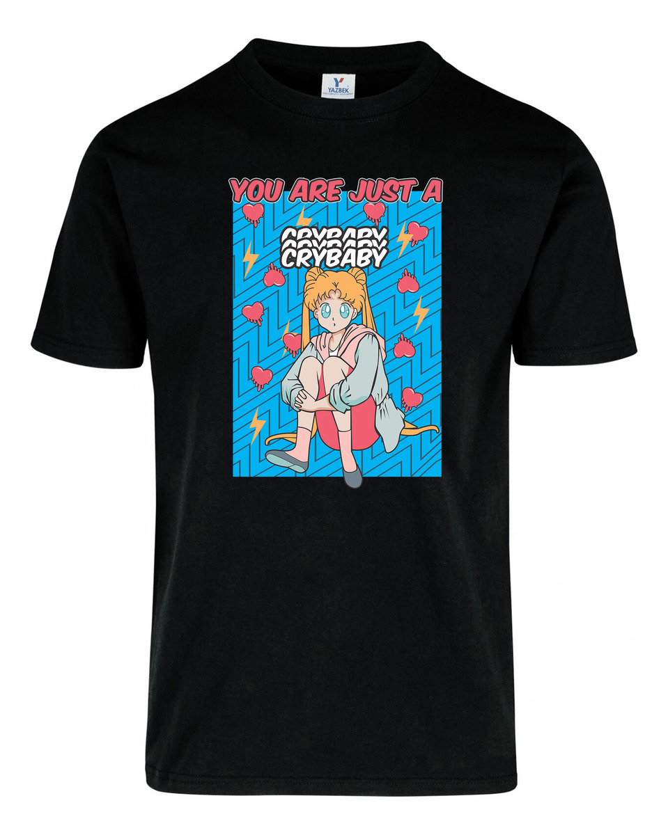 Remera: You Are Just Cry Baby Sailor Moon Memoestampados - Imagen 2
