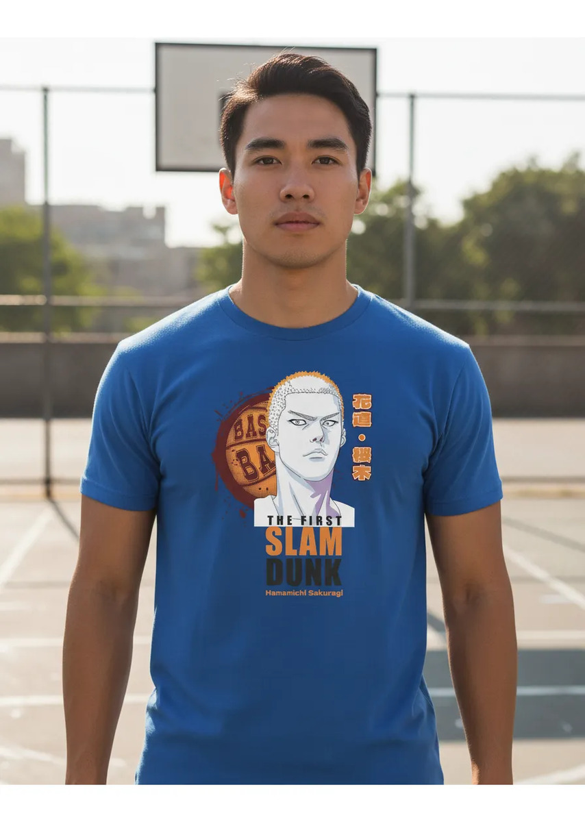 Remera: Hanamichi Sakuragi Slam Dunk Memoestampados - Imagen 11