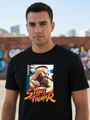 Remera: Zangief Street Fighter Memoestampados